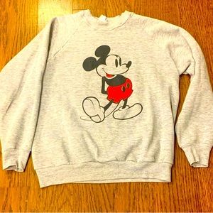 Vintage Mickey Mouse Sweatshirt, size Medium